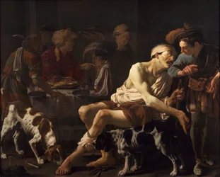 Le riche et le pauvre Lazare